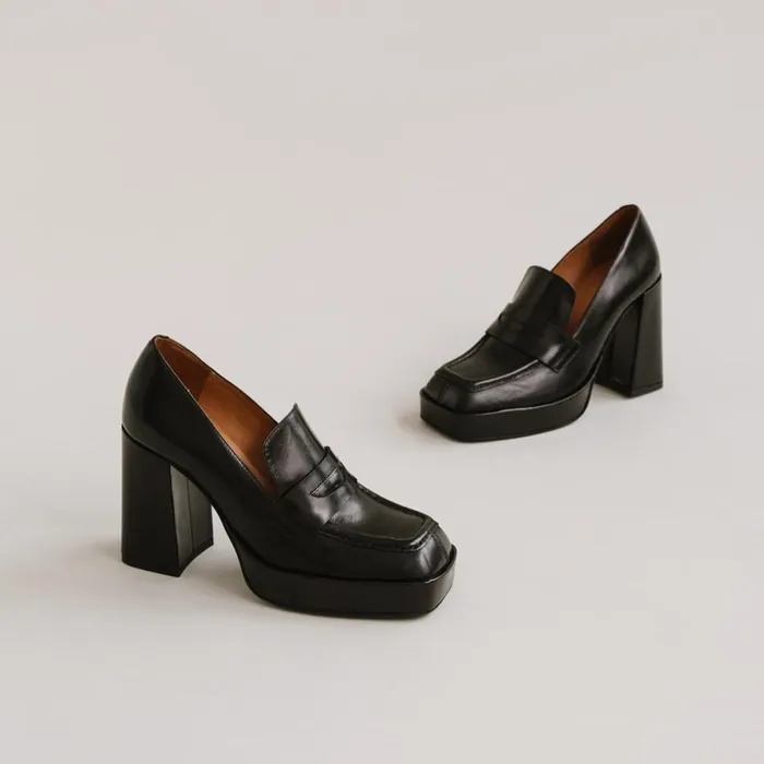 Women Loafers Jonak Moccasins With Heel
