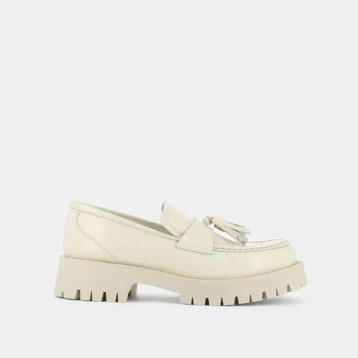Women Loafers Jonak Moccasins With Notched Soles And Tassel