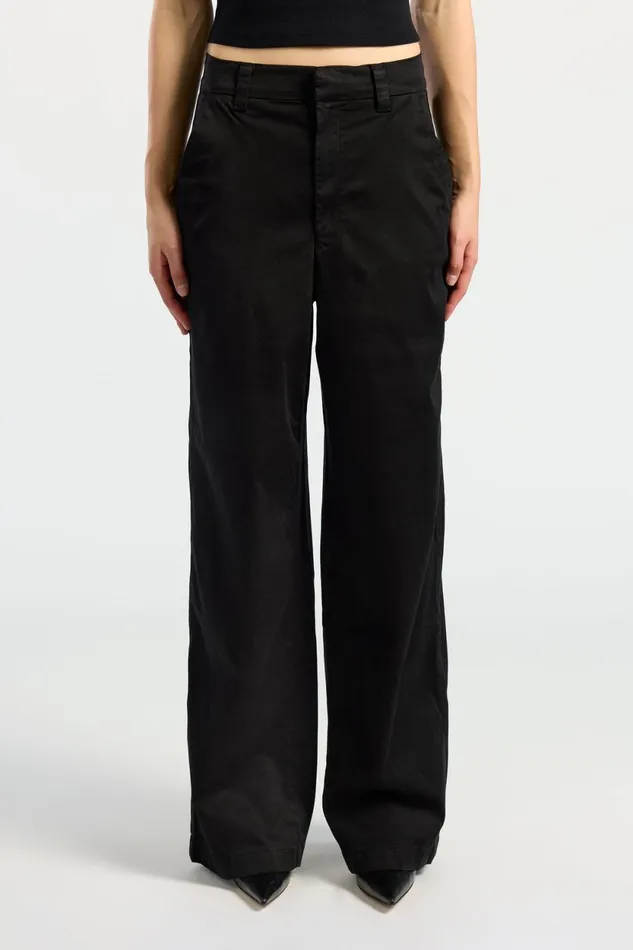 Women London Relaxed Pant Jet Black COTTON CITIZEN Pants