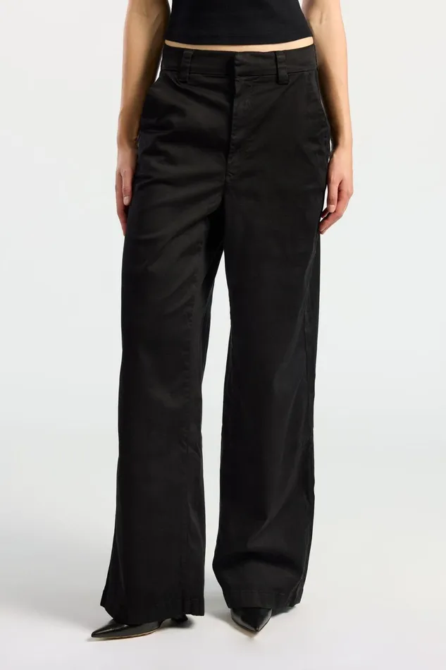 Women London Relaxed Pant Jet Black COTTON CITIZEN Pants Women London Relaxed Pant Jet Black COTTON CITIZEN Pants