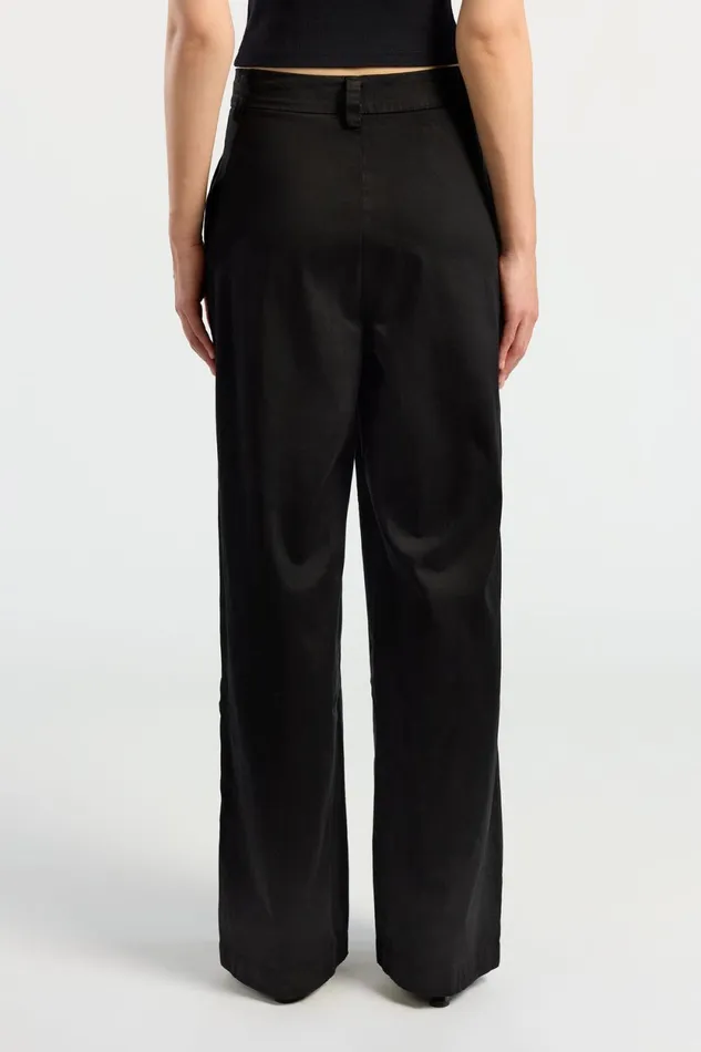 Women London Relaxed Pant Jet Black COTTON CITIZEN Pants Women London Relaxed Pant Jet Black COTTON CITIZEN Pants