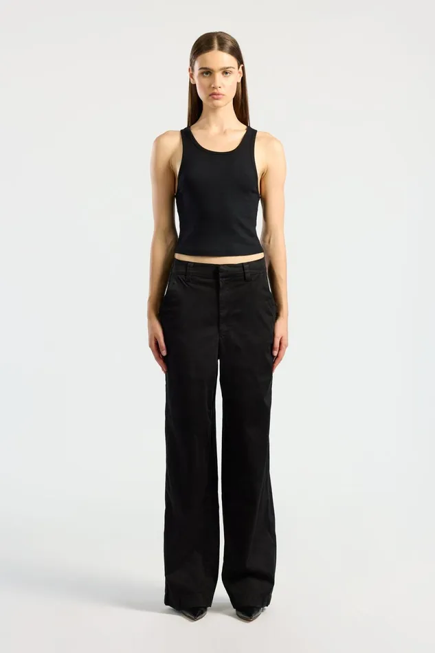 Women London Relaxed Pant Jet Black COTTON CITIZEN Pants Women London Relaxed Pant Jet Black COTTON CITIZEN Pants