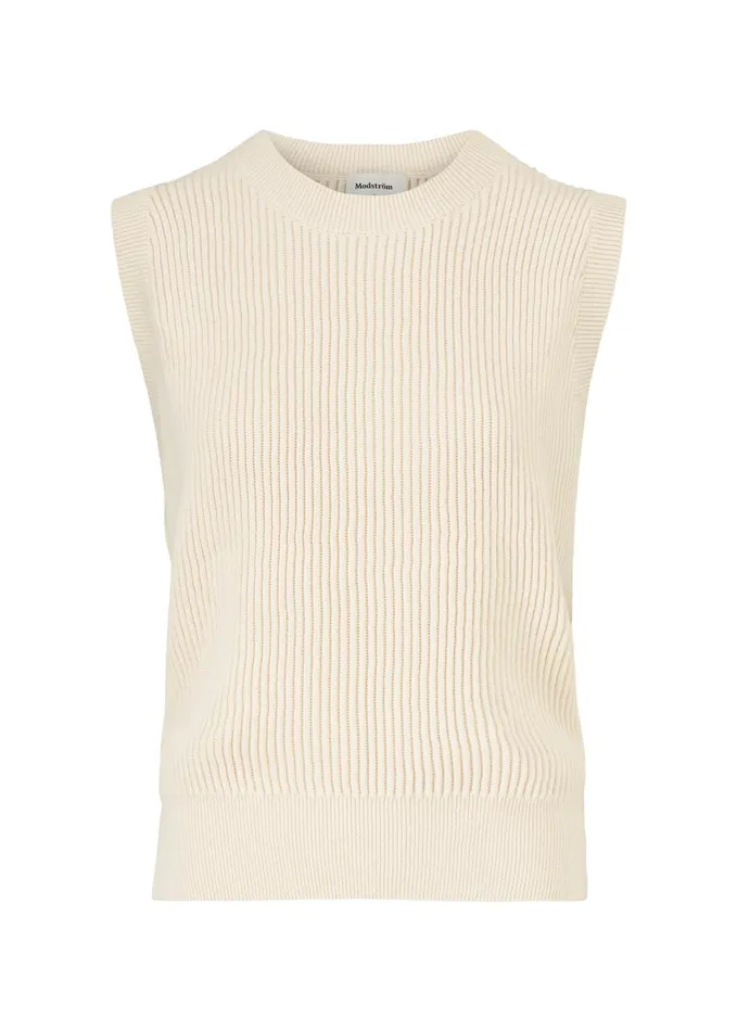 Women Luca Vest Off White Modstrm Vests