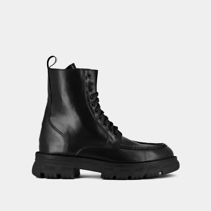 WomenMen Ankle Boots Lowboots Jonak Boots With Laces And Thick Soles
