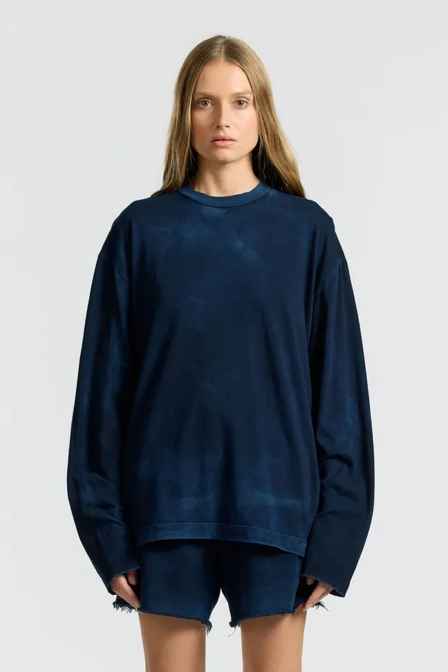 WomenMen Bowie Shirt Vintage Navy COTTON CITIZEN Shirts