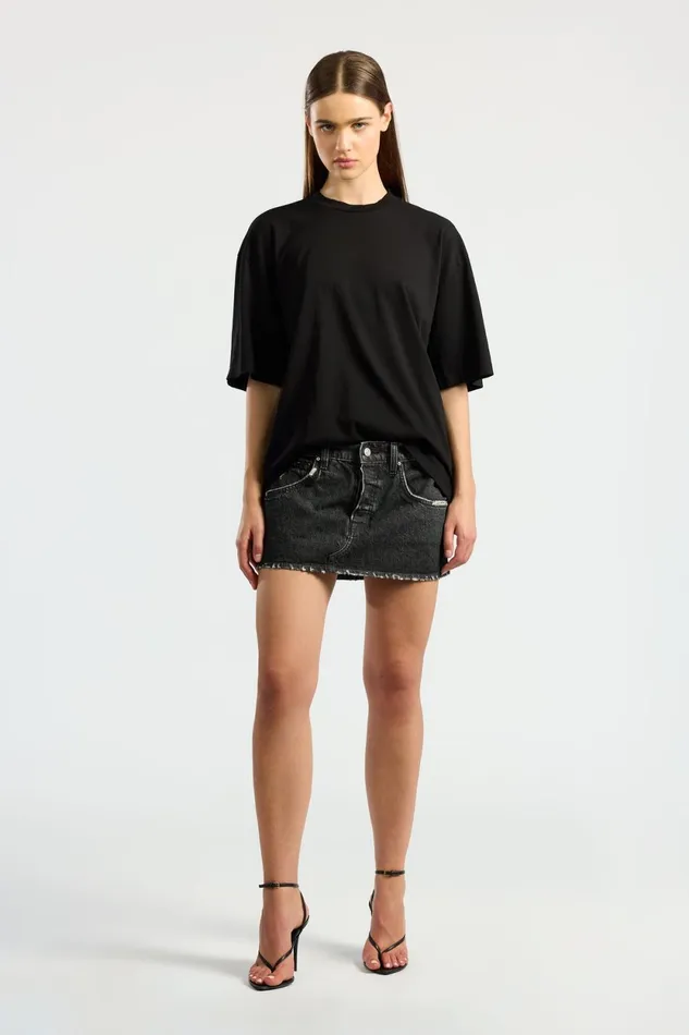 WomenMen Bowie Tee Jet Black COTTON CITIZEN Tees