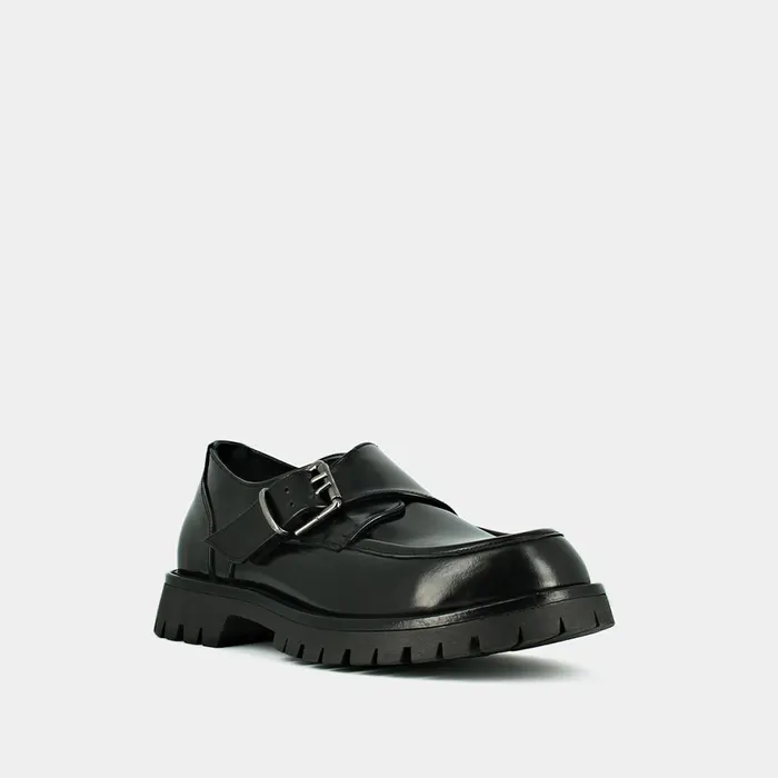 WomenMen Derbies Oxfords Jonak Derbies With Flat Heels Buckles And Visible Stitching
