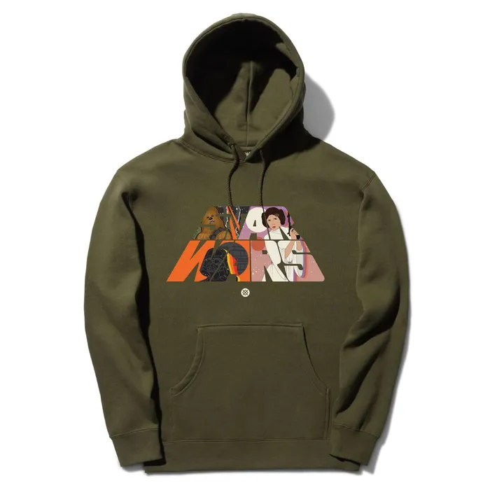 WomenMen Disney Star Wars X Leia Hoodie Army Stance Hoodies and Jackets