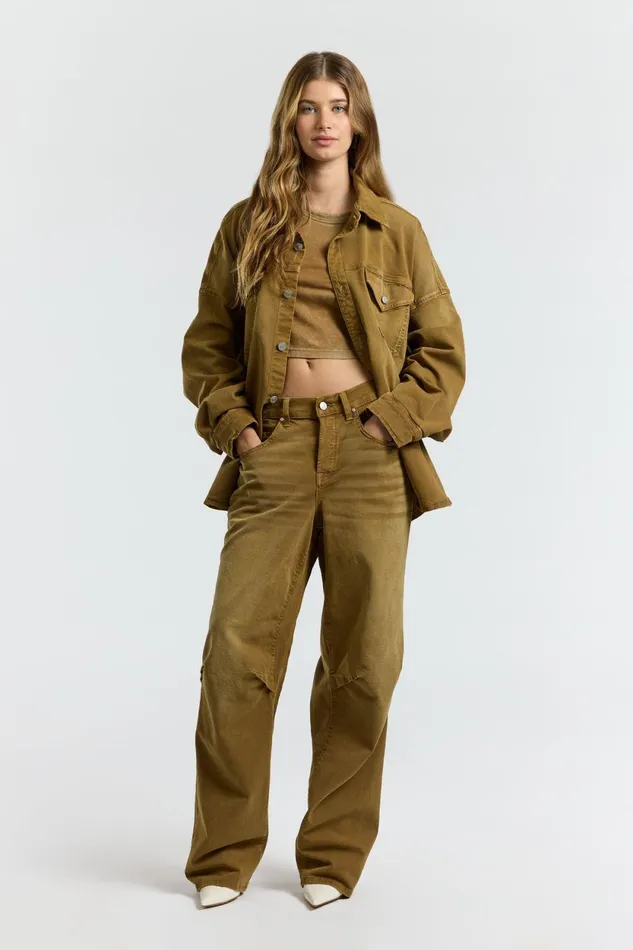 WomenMen Overshirt Burnt Honey COTTON CITIZEN Denim
