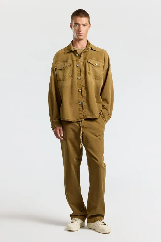 WomenMen Overshirt Burnt Honey COTTON CITIZEN Denim