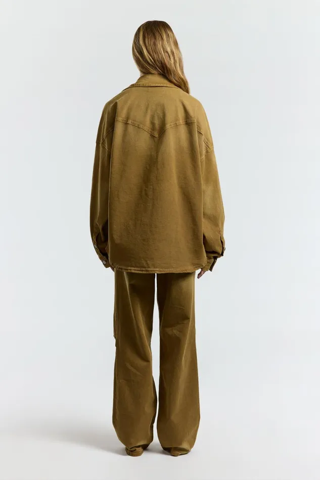 WomenMen Overshirt Burnt Honey COTTON CITIZEN Denim