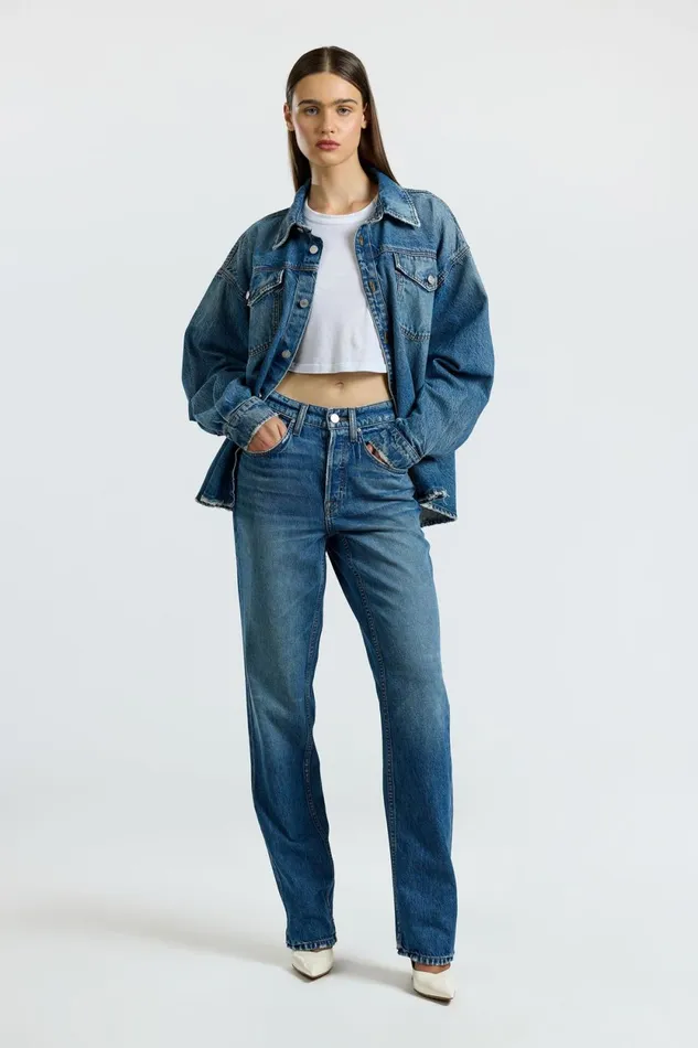 WomenMen Overshirt Roxbury COTTON CITIZEN Denim WomenMen Overshirt Roxbury COTTON CITIZEN Denim