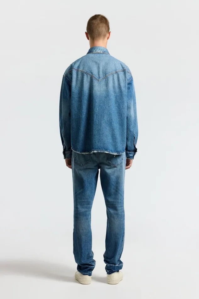 WomenMen Overshirt Roxbury COTTON CITIZEN Denim WomenMen Overshirt Roxbury COTTON CITIZEN Denim