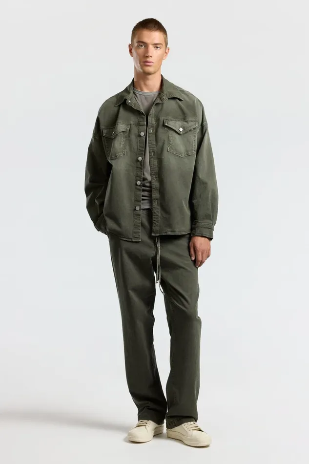 WomenMen Overshirt Steel Gray COTTON CITIZEN Denim WomenMen Overshirt Steel Gray COTTON CITIZEN Denim