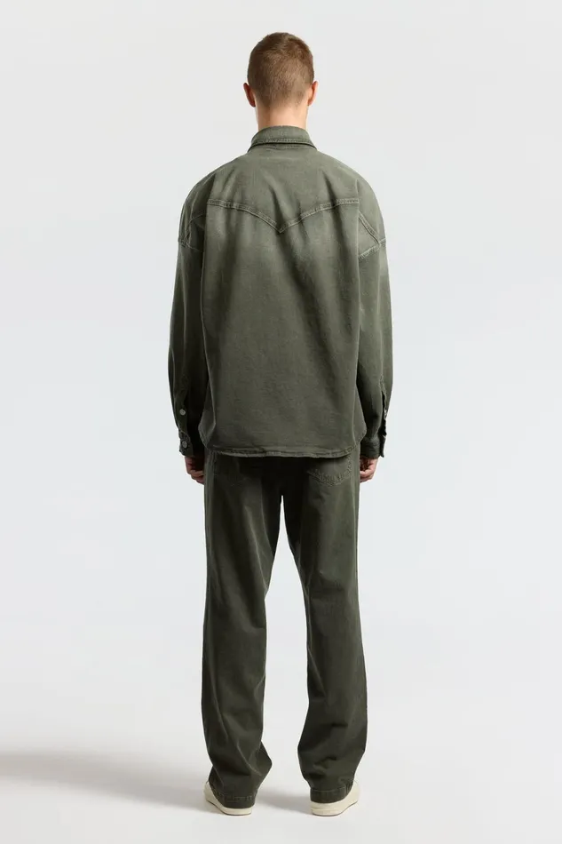 WomenMen Overshirt Steel Gray COTTON CITIZEN Denim WomenMen Overshirt Steel Gray COTTON CITIZEN Denim