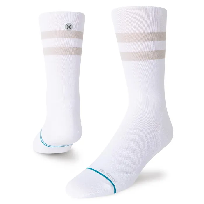 WomenMen Performance Crew Socks Franchise 8211 White Stance Crew