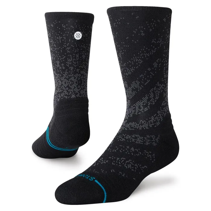 WomenMen Performance Crew Socks Mid Athletic 8211 Black Stance Crew