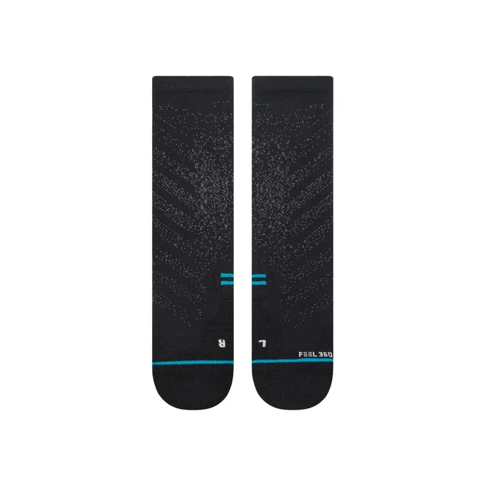 WomenMen Performance Crew Socks Mid Athletic 8211 Black Stance Crew