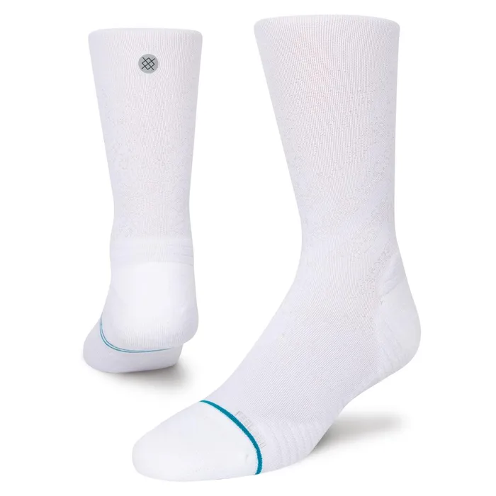 WomenMen Performance Crew Socks Run Light 8211 White Stance Crew