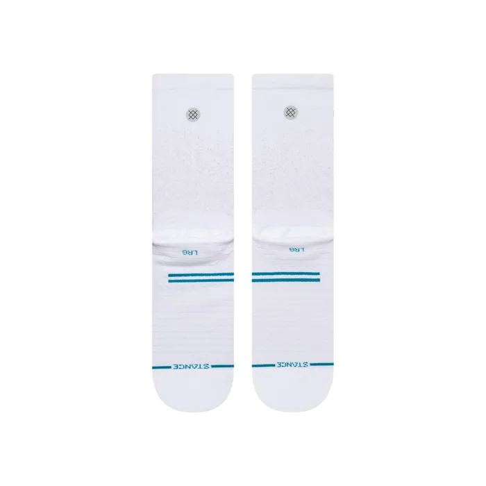 WomenMen Performance Crew Socks Run Light 8211 White Stance Crew