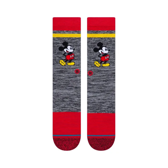 WomenMen X Vintage Disney 2020 Crew Socks Mickey Mouse 8211 Black Stance Crew