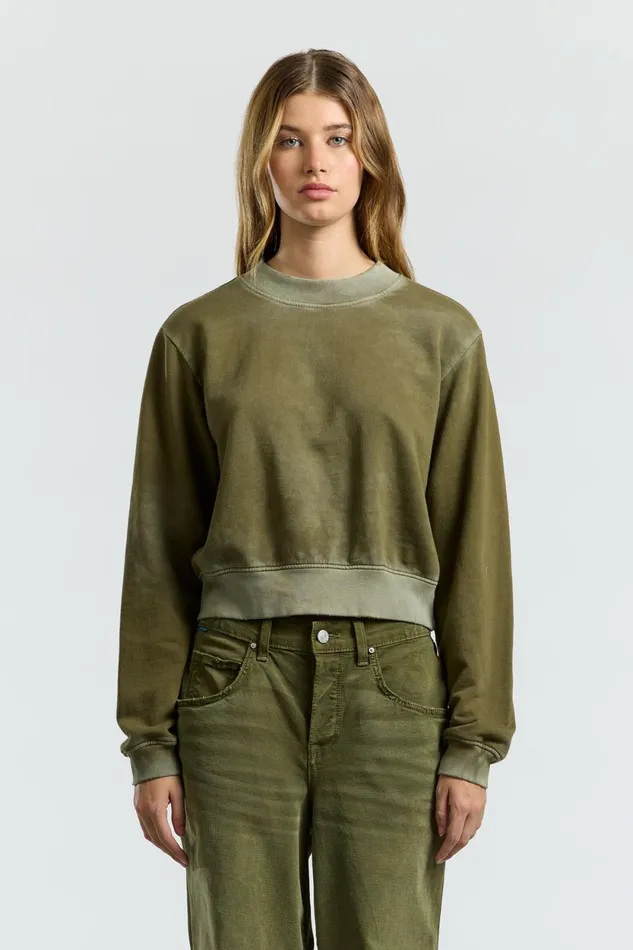 Women Milan Crew Sweatshirt Vintage Fern COTTON CITIZEN Sweatshirts