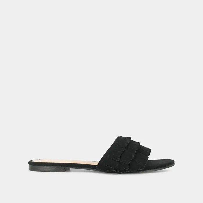 Women Mules Clogs Jonak Black Suede Mules