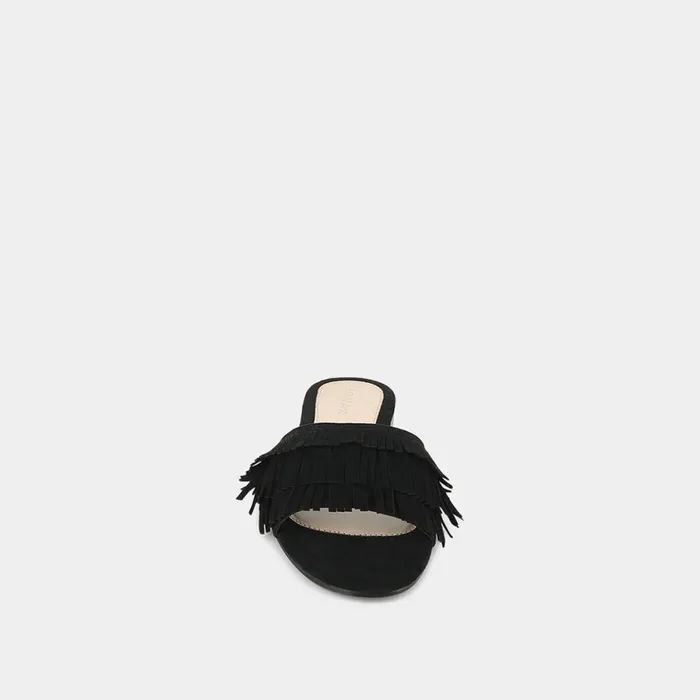 Women Mules Clogs Jonak Black Suede Mules