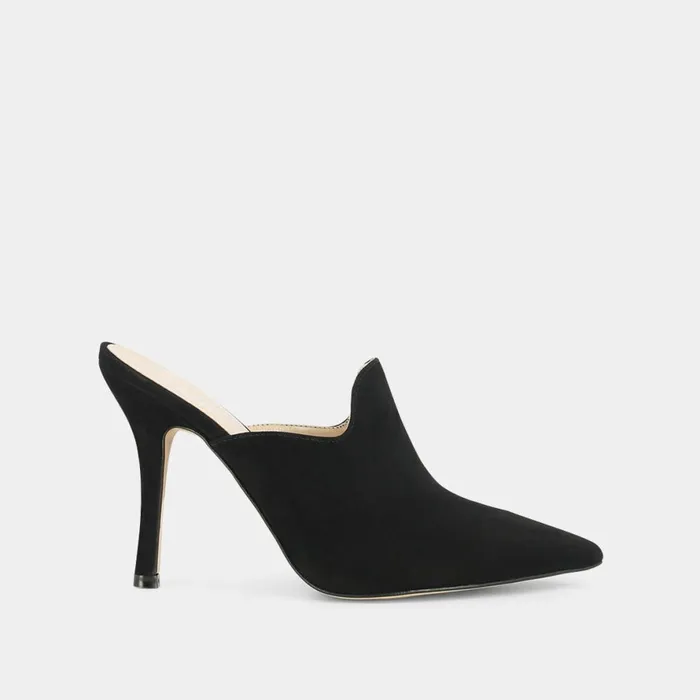Women Mules Clogs Jonak HighHeeled Mules With Pointed Toe