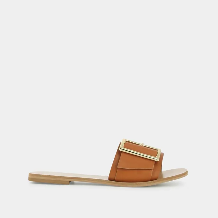 Women Mules Clogs Jonak Mules With Chunky Buckle