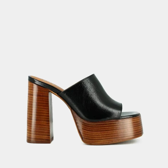 Women Mules Clogs Jonak Mules With Heels And Open Toes
