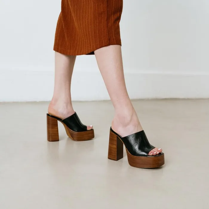 Women Mules Clogs Jonak Mules With Heels And Open Toes