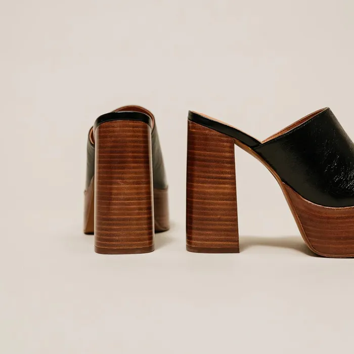 Women Mules Clogs Jonak Mules With Heels And Open Toes