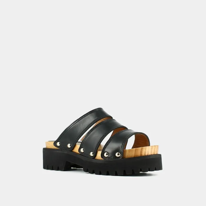 Women Mules Clogs Jonak Mules With Straps And Platforms