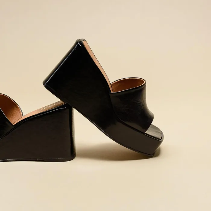 Women Mules Clogs Jonak OpenToe Mules With Wedges Women Mules Clogs Jonak OpenToe Mules With Wedges