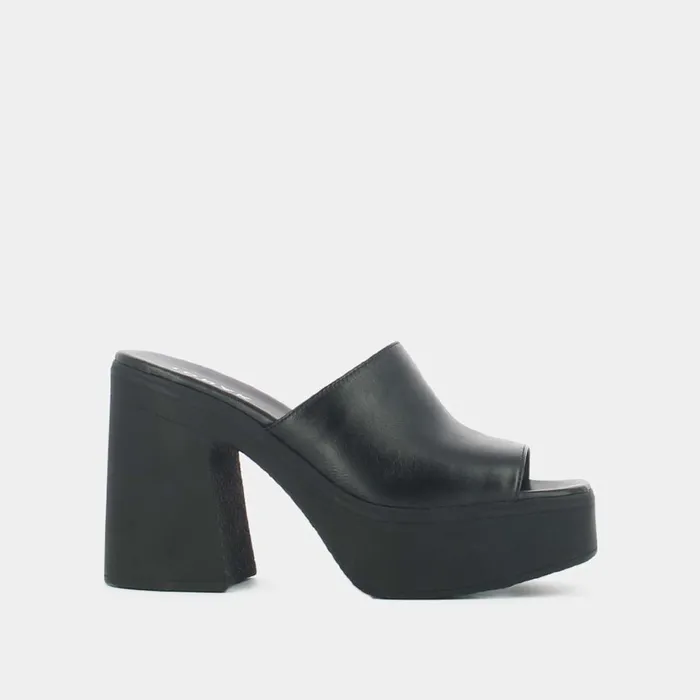 Women Mules Clogs Jonak Open Toe Platform Mules