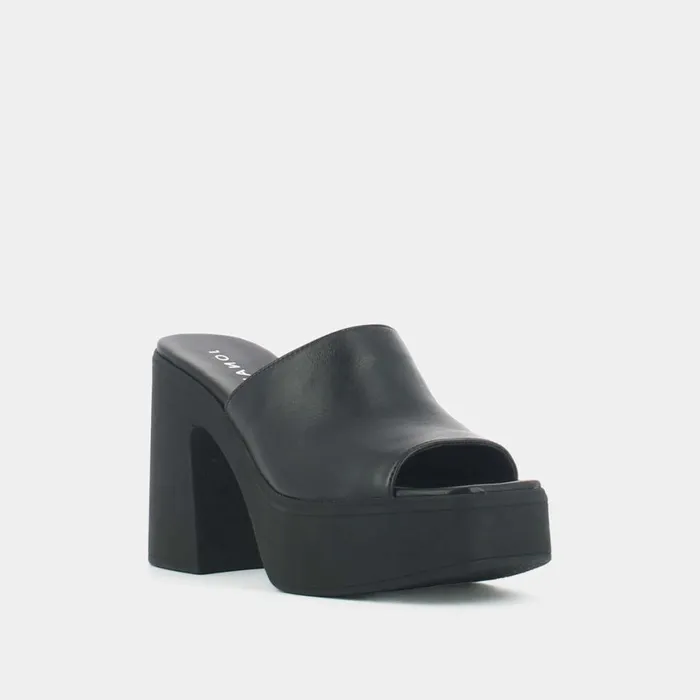 Women Mules Clogs Jonak Open Toe Platform Mules