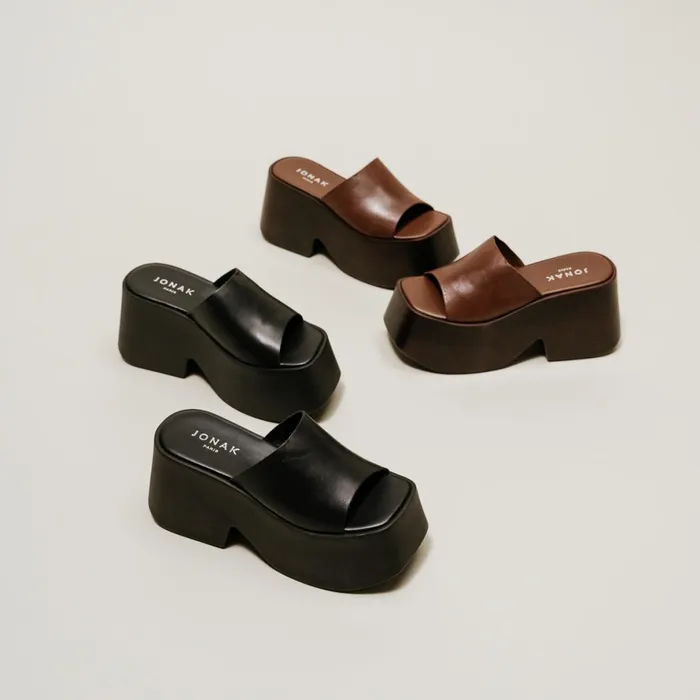 Women Mules Clogs Jonak Platform Mules