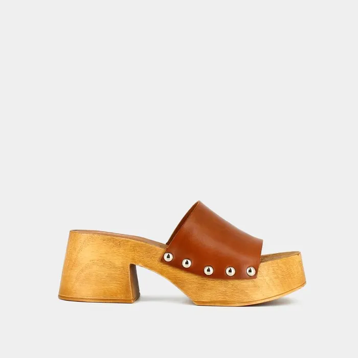 Women Mules Clogs Jonak Platform Mules With Open Toes