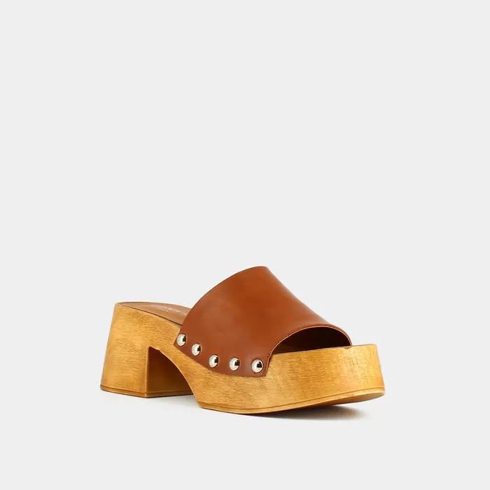 Women Mules Clogs Jonak Platform Mules With Open Toes