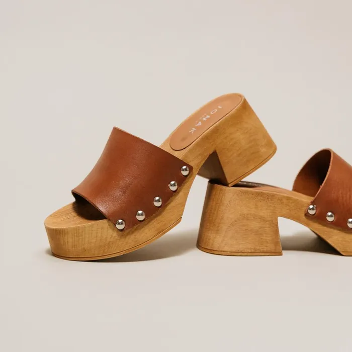 Women Mules Clogs Jonak Platform Mules With Open Toes