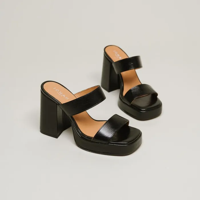 Women Mules Clogs Jonak Platform Mules With Straps
