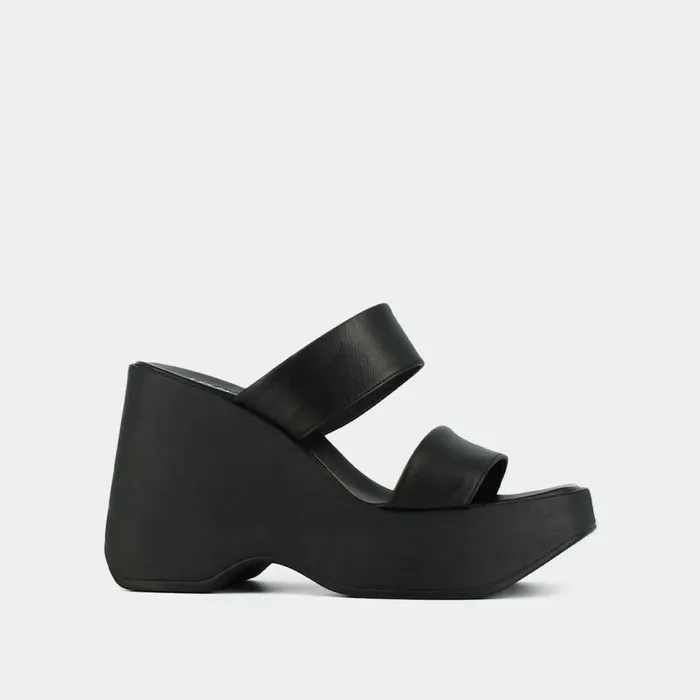Women Mules Clogs Jonak Wedge Mules With Straps