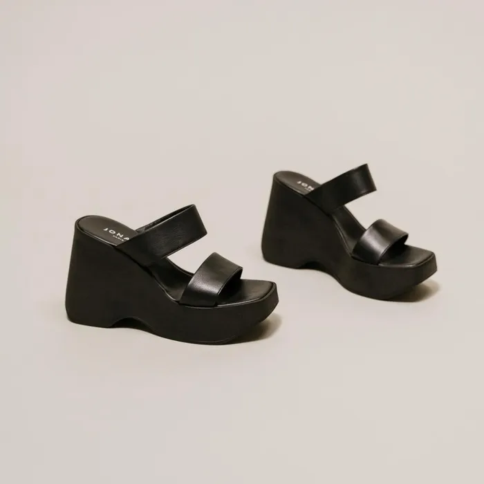 Women Mules Clogs Jonak Wedge Mules With Straps