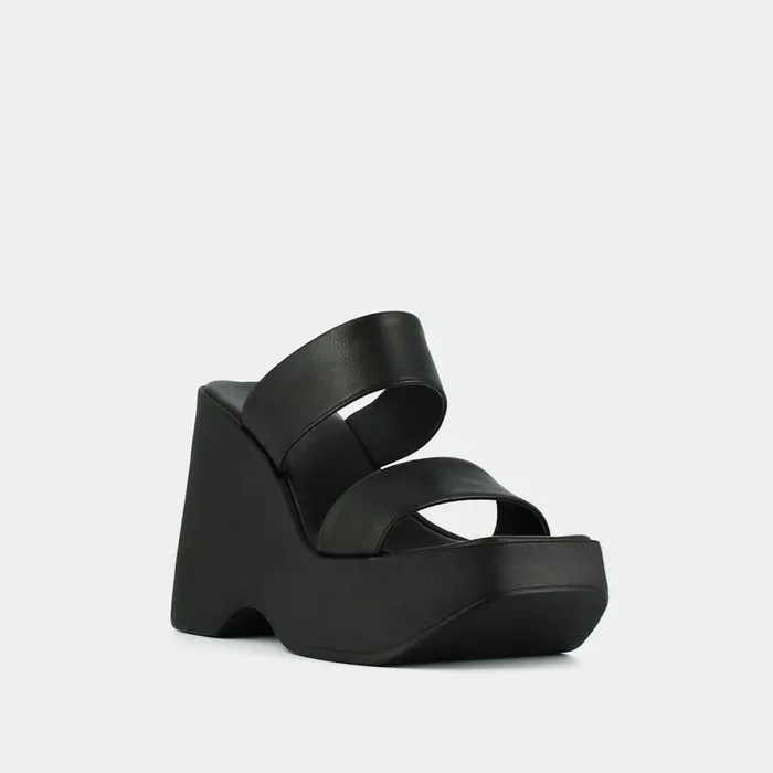 Women Mules Clogs Jonak Wedge Mules With Straps
