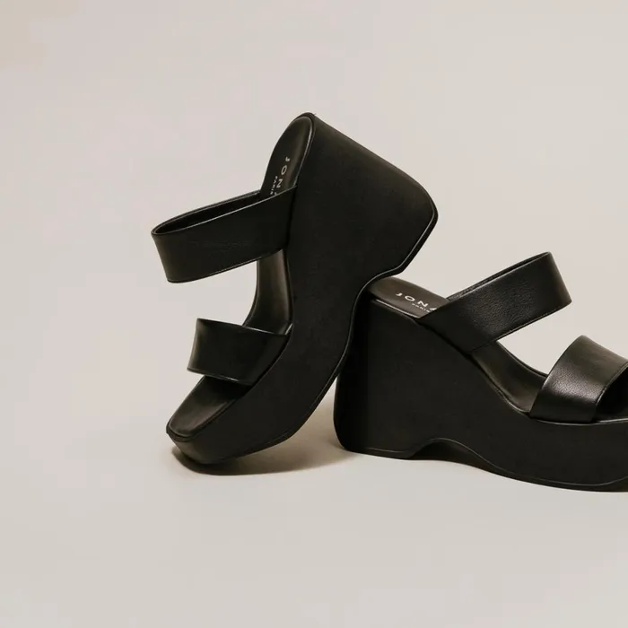 Women Mules Clogs Jonak Wedge Mules With Straps