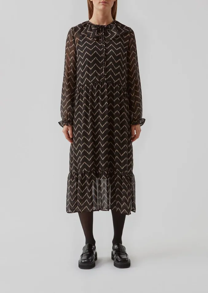 Women Nelle Print Dress Graphic Fleur Modstrm Dresses