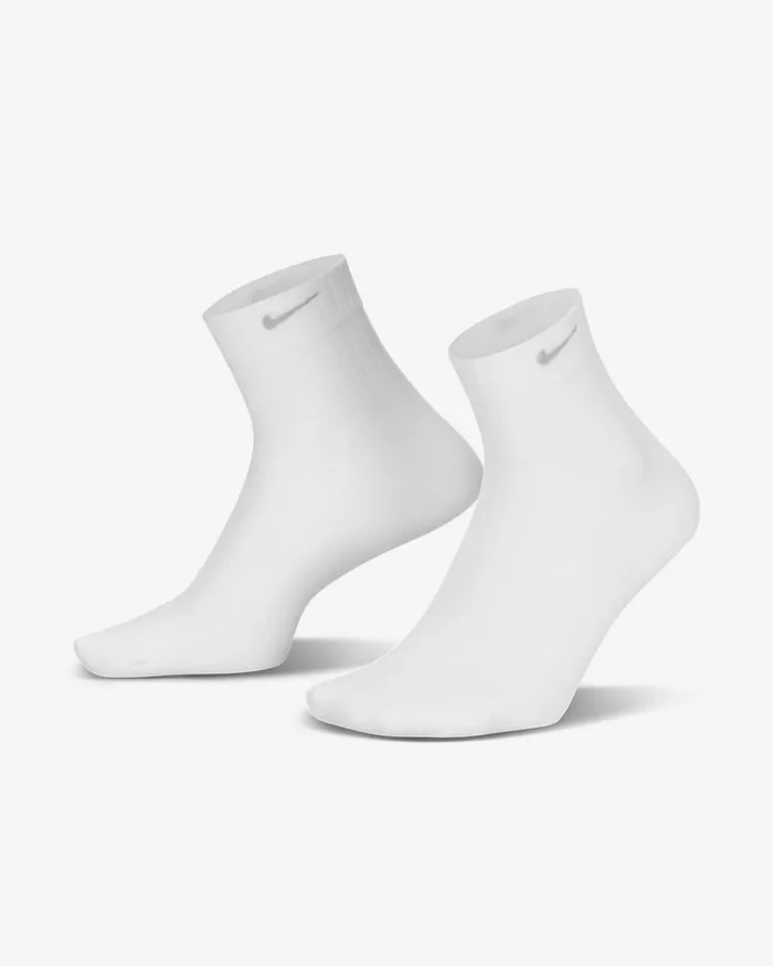 Women Nike Whitelight Smoke Grey Nike Socks