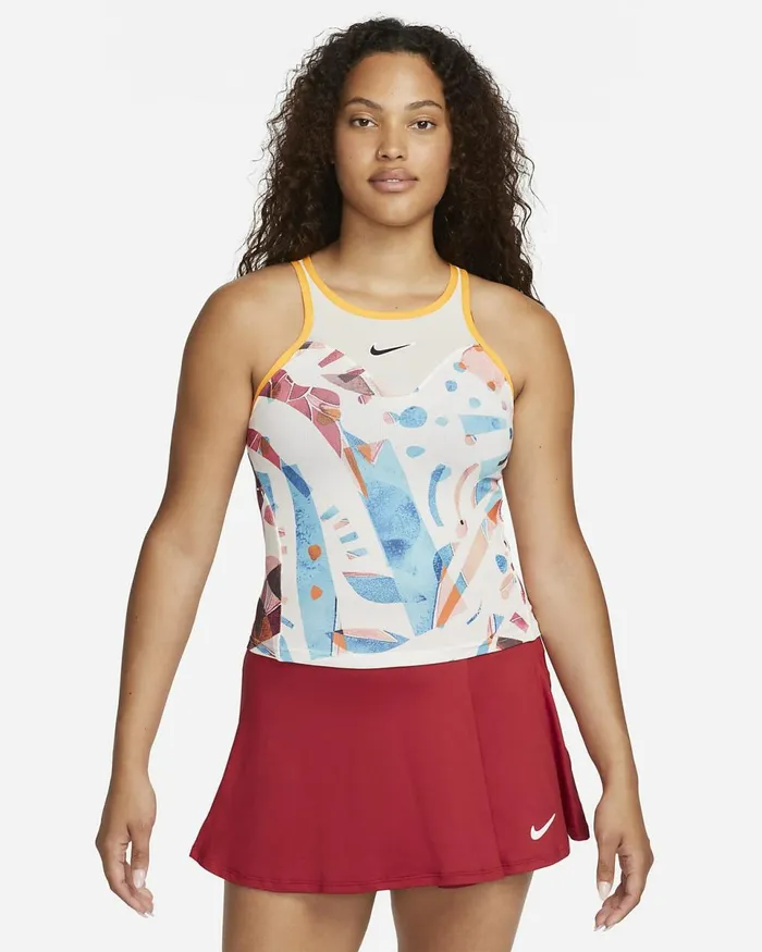 Women Nikecourt DriFit Slam Coconut Milkcoconut Milksundialblack Nike Tops And TShirts Women Nikecourt DriFit Slam Coconut Milkcoconut Milksundialblack Nike Tops And TShirts