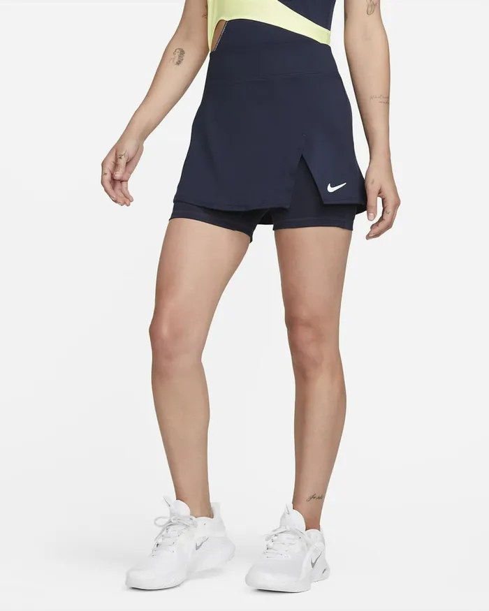 Women Nikecourt DriFit Victory Obsidianwhite Nike Skirts And Dresses